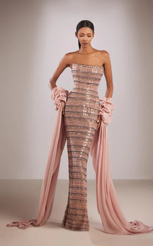 Elegant women's long dress