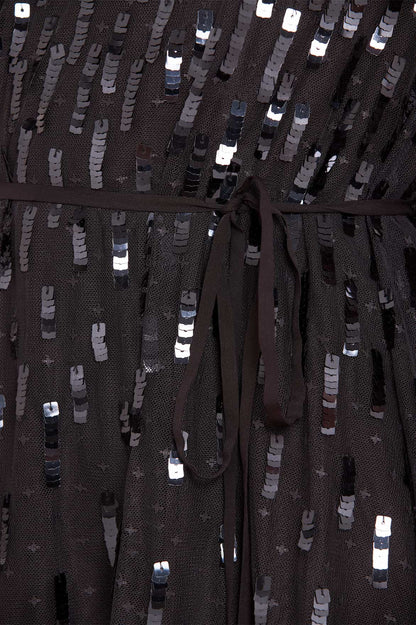 Sequin Dash Mini Dress