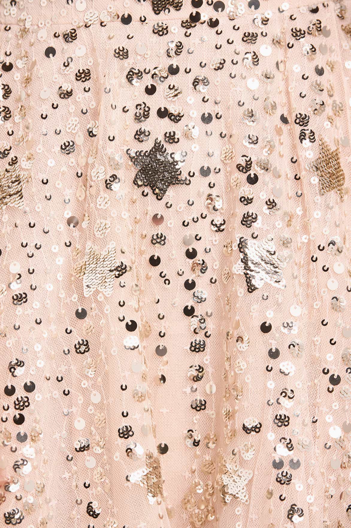 Shooting Stars Cape Micro Mini Dress