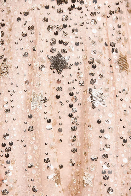 Shooting Stars Cape Micro Mini Dress