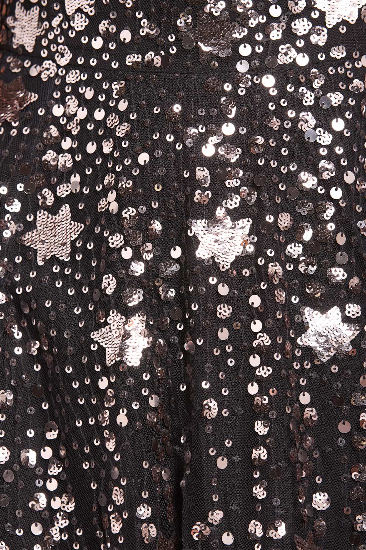 Shooting Stars Cape Micro Mini Dress