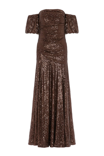 Sunbeam Valentina Off-Shoulder Gown