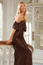 Sunbeam Valentina Off-Shoulder Gown