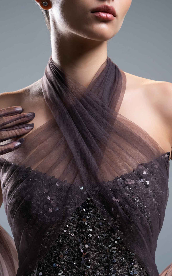 Elegant women's long dress