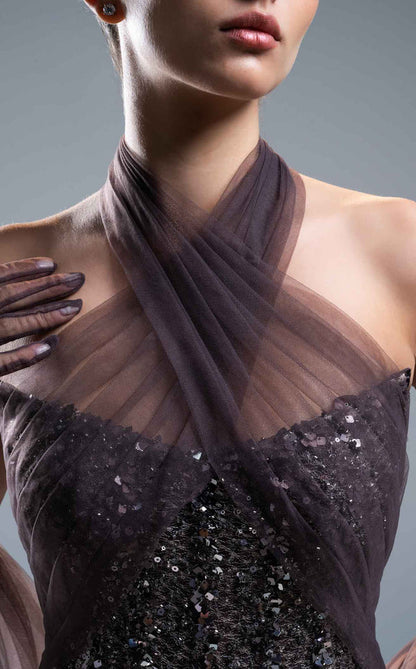 Elegant women's long dress