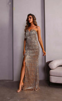 Elegant women's long dress