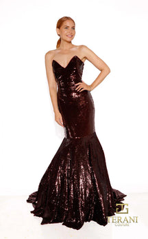 Elegant women's long dress