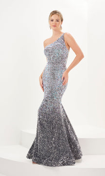 Tiffany Ombre Sequin Mermaid Prom Dress 16089