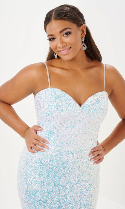 Tiffany Plus-Size Designer Sequin Prom Dress 16121