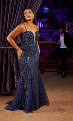 Tiffany Plus-Size Sequin Mermaid Prom Dress 16132