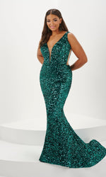 Long Plus-Size Prom Dress 16132 by Tiffany