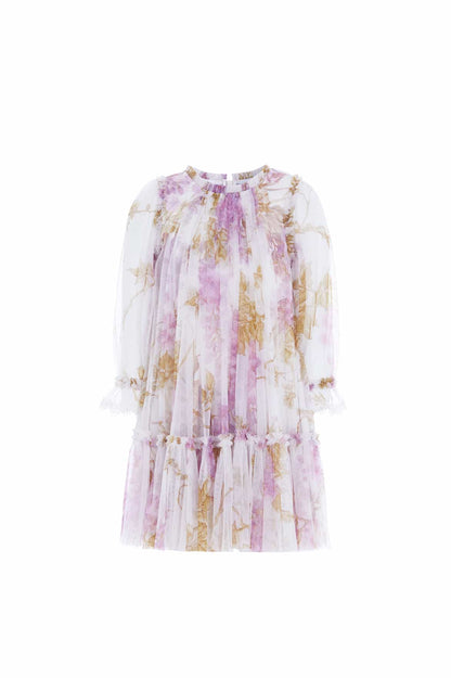 Wisteria Long Sleeve Kids Dress