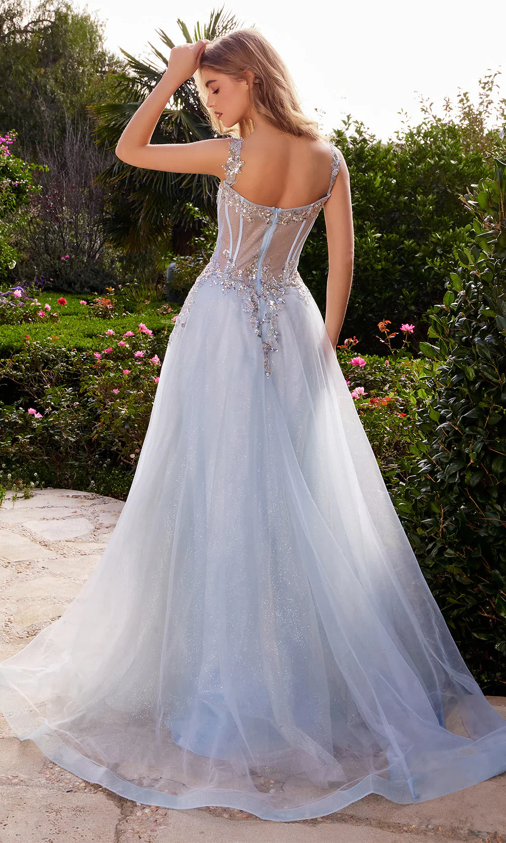 Andrea & Leo - A1258: Alluring Off-Shoulder Sequin Prom Gown