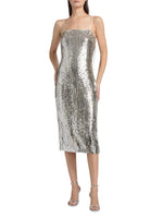 Lyanna Sequined Fringe Cocktail Dress