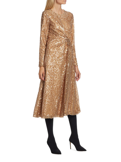 The Selma Sequined Midi-Dress