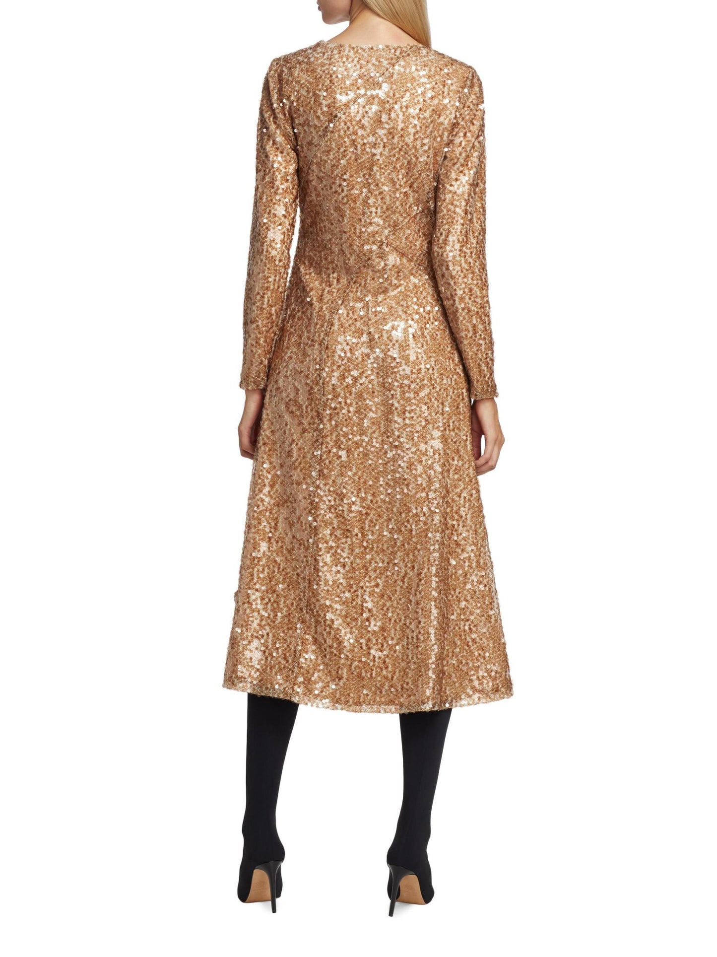 The Selma Sequined Midi-Dress