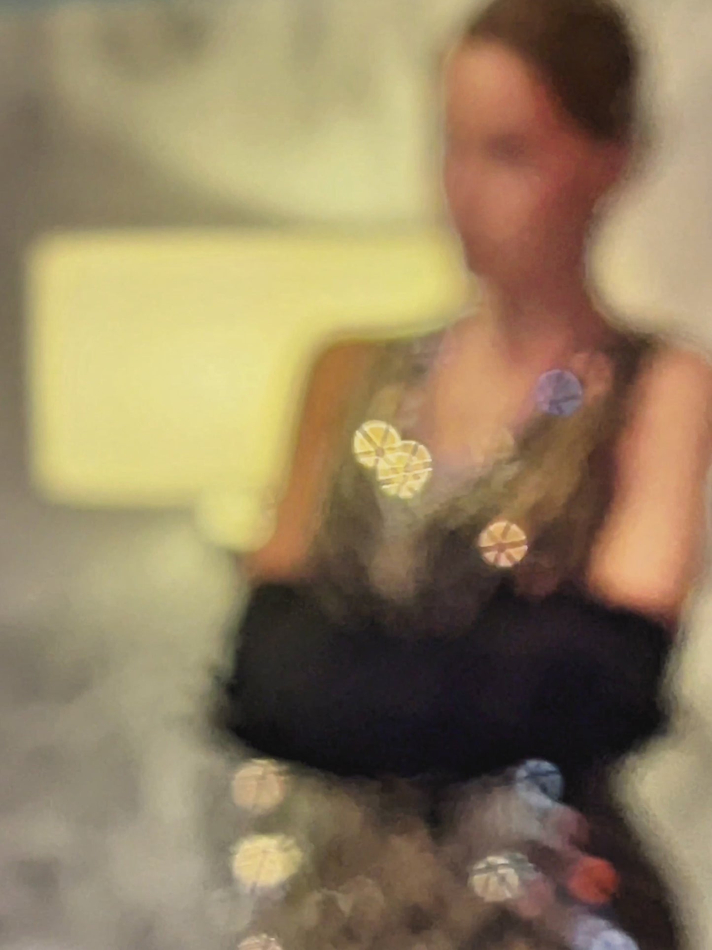 Boomer V Neck Fringe Sequin Dress