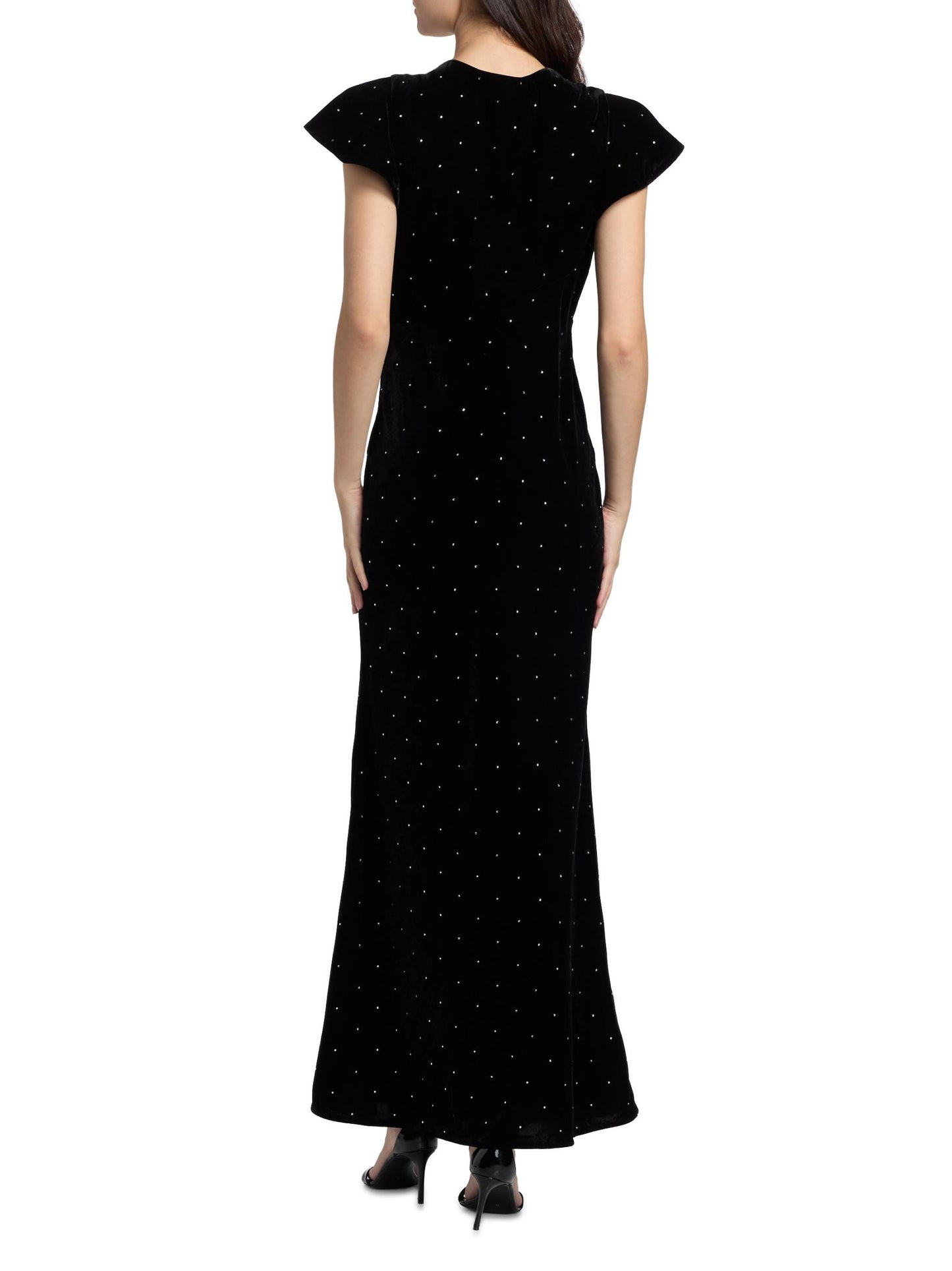 Melora Embellished Bow Maxi Dress