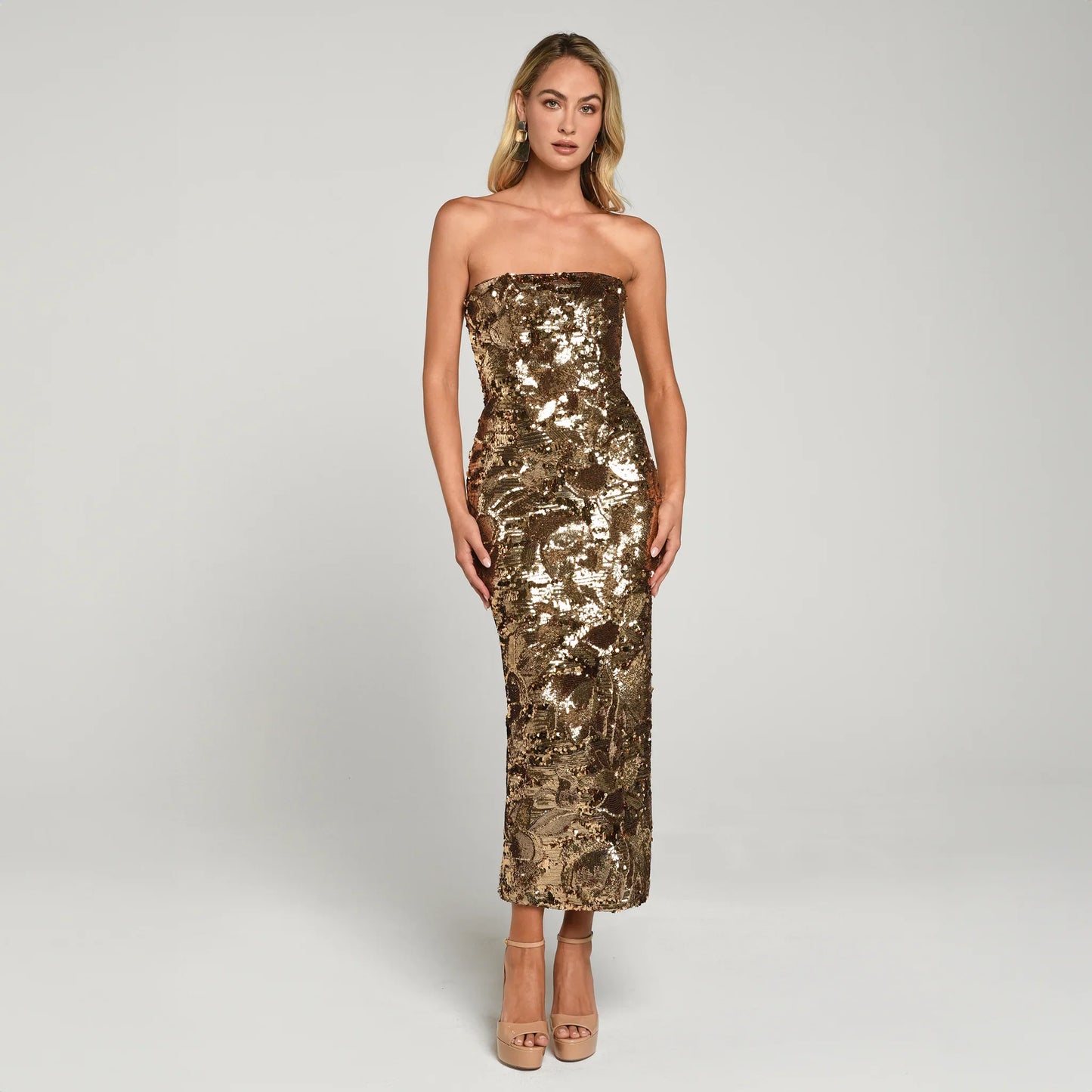 Helsi - Leslie - Sequin Body-Con Evening Dress (DR6149)