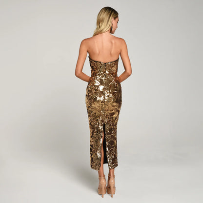 Helsi - Leslie - Sequin Body-Con Evening Dress (DR6149)